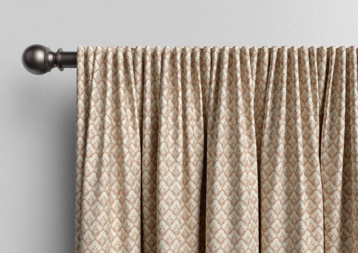 Trellis Prints, Scallop and Bud Manson - Made to Measure Curtains - Image 9
